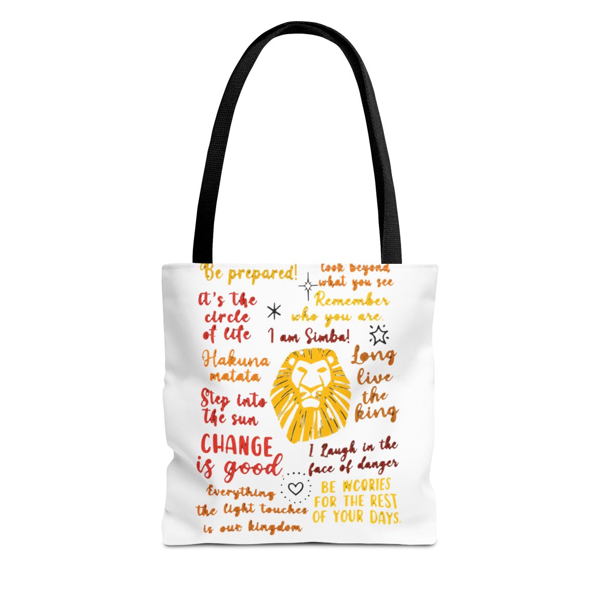 MNIGIU The Lion Bags The Lion Movie Inspired Gift The Lion Merchandise The Lion Quote | March Comes in Like a Lion - Official Creator merchandise