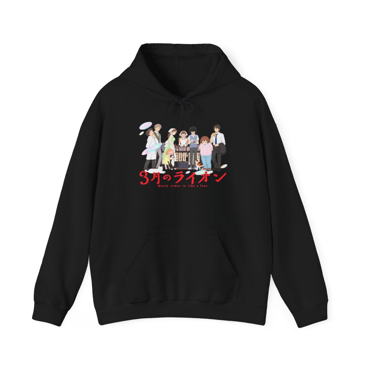 Sazae-san Family Portrait Hoodie | Japanese Anime Character Sweatshirt | March Comes in Like a Lion Anime Merch - Official Hoodies merchandise