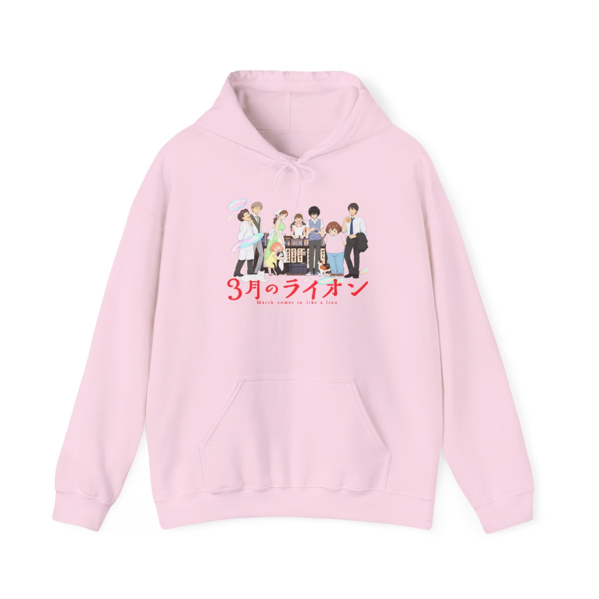 Sazae-san Family Portrait Hoodie | Japanese Anime Character Sweatshirt | March Comes in Like a Lion Anime Merch - alternate angle 5, merchandise